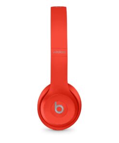 Beats Solo3 Wireless On-Ear Headphones - Apple W1 Headphone Chip, Class 1 Bluetooth, 40 Hours of Listening Time, Built-in Microphone - Red (Latest Model) Without AppleCare+ 30 51mh8RraOfL