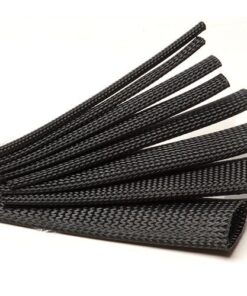 Alternative view of Techflex 1/2 Clean Cut Sleeving 25 feet Black 0.5 Inch