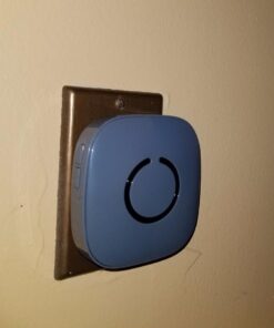 SadoTech Wireless Doorbells for Home, Apartments, Businesses, Classrooms, etc. - 1 Door Bell Ringer & 2 Plug-In Chime Receiver, Battery Operated, Easy-to-Use, Wireless Doorbell w/LED Flash, Gray 1 push button + 2 receiver 20 51mkxKZq8PL 1