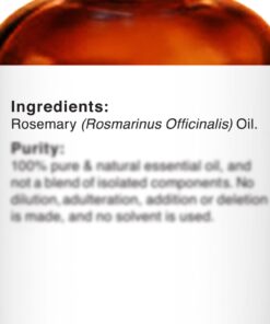 MAJESTIC PURE Rosemary Essential Oil, Premium Grade, Pure and Natural, for Aromatherapy, Massage, Topical & Household Uses, 1 fl oz 1 Fl Oz (Pack of 1) 17 51mrB6T6KRL