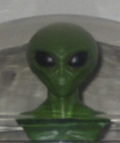 YTC Bright Green Extraterrestrial Alien Head Bust Figurine Display 18 51muhDDJQ L