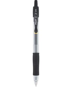 Pilot, G2 Premium Gel Roller Pens, Extra Fine Point 0.5 mm, Pack of 12, Black Black Ink 24 51mvey1GXrL