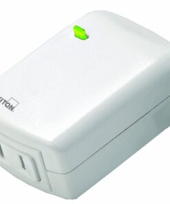 Leviton VRPD3-1LW Vizia RF + Series 300 Watt Scene Capable Plug-In Lamp Dimming Module, White