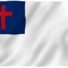 KAYSO FLAGS Christian Religious Polyester Online Stores Poly Church Flag