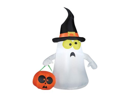 Gemmy 63975X EMW9267923 Inflatable Ghost, Standard, White