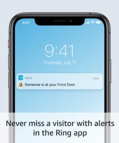 Ring Video Doorbell Pro – Upgraded, with added security features and a sleek design (existing doorbell wiring required) Doorbell only 27 51n0NUP5gJL