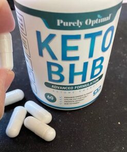 Purely Optimal Premium Keto Diet Pills Utilize Fat for Energy with Ketosis - Boost Energy & Focus, Manage Cravings, Support Metabolism - Keto Bhb Supplement for Women & Men - 30 Days Supply 52 51n1l2GlGDL