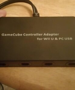 Mayflash GameCube Controller Adapter for Wii U, PC USB and Switch, 4 Port 25 51n216MB7L