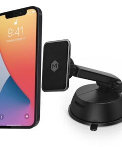 Alternative view of Mighty Mount Dashboard and Windshield Magnetic Phone Mount for Car - Simple Touch 360⁰ Swivel Cell Phone Holder with Ultra Strong Magnets, Car Mount for iPhone, Android - Magnetic Car Accessories Windshield Mount