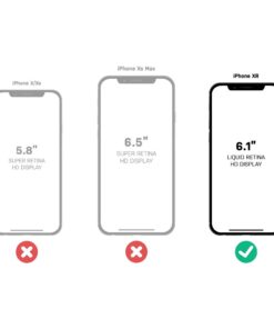 OtterBox DEFENDER SERIES SCREENLESS EDITION Case for iPhone Xr - Polycarbonate, Built-in Screen Protector, Retail Packaging - PURPLE NEBULA (WINSOME ORCHID/NIGHT PURPLE) 28 51n9hBW48L