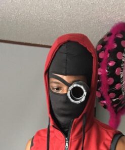 SUNLAND Black Balaclava Motorcycle Cycling Bike Bandana Hiking Skateboard Head Sock Large 39 51nAAXf4QmL