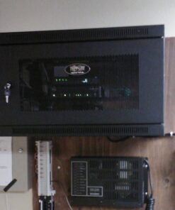 Tripp Lite 6U Wall Mount Rack Enclosure Server Cabinet, 16.5" Deep, Switch-Depth (SRW6U), Black Standard 36 51nHyrDiKRL