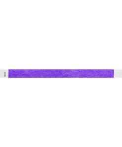 WristCo Purple Tyvek Wristbands for Events - 500 Count - Comfortable Tear Resistant Paper Bracelets ID Wrist Bands for Concerts Festivals Admission Party Identification 17 51nLbiT6FL