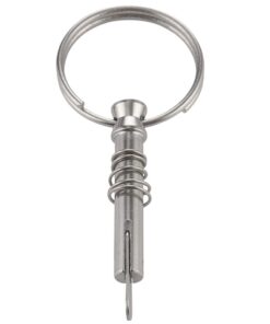 VTurboWay 4 Pack Quick Release Pin 1/4" Diameter w/Drop Cam & Spring, Usable Length 0.9", Full 316 Stainless Steel, Bimini Top Pin, Marine Hardware, All Parts are Made of 316 Stainless Steel 9 51nMd68vAEL