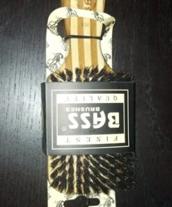 Bass Brushes 100% Wild Boar Bristle Classic Men's Club Style Hair Brush, with 100% Pure Bamboo Handle, Shines, Conditions, and Polishes. Model #153 27 51nN0ZSUFRL