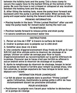 Valterra - RP800 Rocket Hand Pump for RV, Camper Holding Tank Faucet Pump - Chrome 24 51nOD7KLYpL