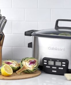 Cuisinart MSC-600 3-In-1 Cook Central 6-Quart Multi-Cooker: Slow Cooker, Brown/Saute, Steamer, Silver 31 51nPggKJICL