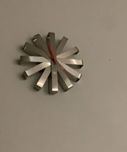 Umbra Ribbon Wall Clock Stainless-steel 31 51nPmunGdlL