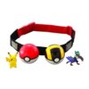 Pokémon Clip and Carry Poké Ball Adjustable Belt with 2-inch Pokemon Figure, Poké Ball, and Additional Poke Ball - Gotta Catch 'Em All, Styles May Vary (Discontinued by Manufacturer) 52 51nSrhf6pAL