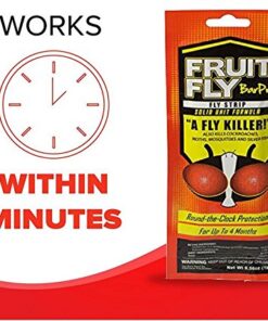 Fruit Fly BarPro – 4 Month Protection Against Flies, Cockroaches, Mosquitos & Other Pests. Fly Traps for Indoors. Better Than a Fly Trap. Better Than Fly Traps Outdoor. Better Than Mosquito Zapper 10 Pack 13 51nTJt 8bCL