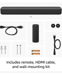 Introducing Amazon Fire TV Soundbar, 2.0 speaker with DTS Virtual:X and Dolby Audio, Bluetooth connectivity 25 51nTqSbH7GL