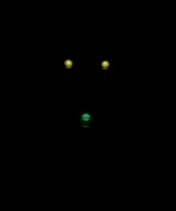 Meprolight Tru-Dot tritium night Sights set Compatible with Glock 19 17 20-25 26 27 28-35 37 39 43 43x 42 48 tritium self luminous fixed sights, Green, Orange or Yellow tritium available on rear sight Green/Yellow 26,27 4 51nUei8NS8L