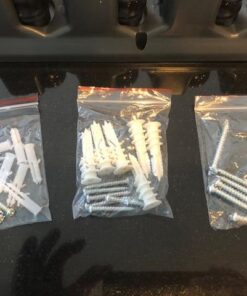 Berry Ave Broom Holder & Wall Mount Garden Tool Organizer - Home Laundry Room, Kitchen, Closet, Shed, Garage Organization and Storage Utility Rack - 5 Slots & 6 Hooks -Rake, Shovel, Mop Hanger (Black) 1 Pack Black 44 51nUoLQ45xL