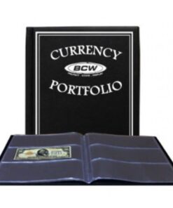 BCW - Currency Portfolio - (Dollar Bill Combo Storage Album) - Currency and Coin Collecting Supplies, Black, Pocket Size 3 7/8 x 8 1/4 7 51nX3TaBiHL