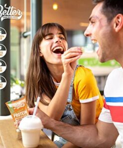 Better Than Good Sweet Keto, Gluten-Free Salted Caramel Protein Puffs (0.88 Ounce 4-Pack) - Paleo, Low Sugar, Low Calorie, Diabetic Friendly Snacks | 16g Protein & 2 Servings of Fruits & Veggies Salted Caramel (Pack of 4) 13 51nXCmRXfYL