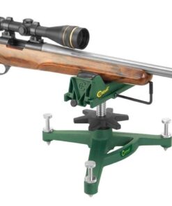 Caldwell The Rock Deluxe Front Rest Adjustable Ambidextrous Rifle Shooting Rest for Range, Sighting In, Shooting Stability,green/black 14 51nYKiRxaIL