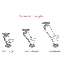 RAM Mounts RAM-B-367U Motorcycle Handlebar Clamp Base with M8 Bolts with B Size 1" Ball 35 51nZITHwE L 1