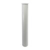 Keeney10-12WK 1-1/2" x 12" Plastic Flanged Sink Tailpiece, White 1 Count (Pack of 1) 41 51nZr2d1bTL