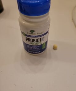 Earth's Pearl Probiotic Pearls for Women and Men - Kids Probiotic with Prebiotic Fiber - Daily Probiotic for Women and Men - 60-Day Supply of Prebiotics and Probiotics for Women and Men Probiotic 2 Month Supply 43 51ncNvSx2WL