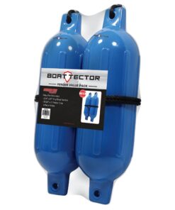 Extreme Max 3006.7207 BoatTector Inflatable Fender Value 2-Pack - 6.5" x 22", Blue 6.5" x 22" 15 51ngnWUlu8L