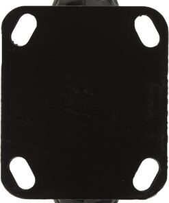 POWERTEC 6 Inch Heavy Duty Fixed Caster Wheels, Pneumatic Plate Casters with Rubber Knobby Tread for Workbench, Dolly, Cart, Trolley, Wagon & Chicken Coop, Large Castor Wheels, 1pk (17052) 11 51niYVQHWwL