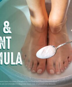 PURELY NORTHWEST-Tea Tree Oil & Peppermint Foot Soak with Epsom Salt-for Stubborn Foot Odor, Athletes Foot Burning & Itching, Damaged Discolored Nails-A Natural Callus Remover 16 Ounces 1 Pound (Pack of 1) 30 51njTROhmxL