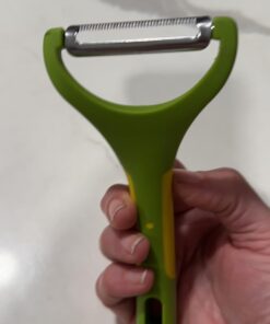 Kuhn Rikon Piranha Y Peeler, 6.25-inch, Green 12 51nngH3hzJL