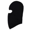 Maoko Kids Thin Hood Balaclava,Ski Face Mask Balaclava for Child (Multiple Colors) One Size Black