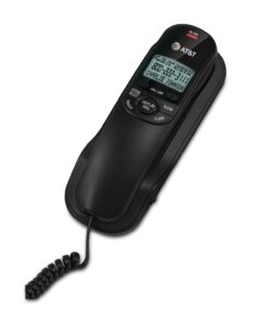 AT&T TR1909B Trimline Corded Phone with Caller ID, Black 19 51nqM8lGnoL
