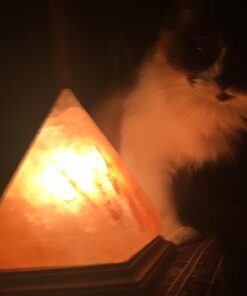 Indus Classic IC-L1017 LG-01 Salt Crystal Lamp, Pyramid Shape, Pink 20 51nrnc7wo4L