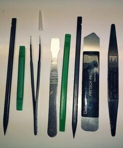 Professional Opening Pry Tool Repair Kit with Non-Abrasive Nylon Spudgers and Anti-Static Tweezers, 8 Piece Set 33 51nrrfSa4OL