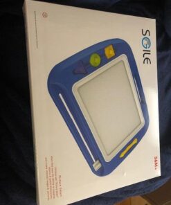 SGILE Magnetic Drawing Board Toy for Kids, Large Doodle Board Writing Painting Sketch Pad, Purple 16*13 in 49 51ntj7SEkaL