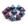 Chessex Dice Sets: Gemini Purple & Teal with Gold - Ten Sided Die d10 Set 13 51nvmaqG5vL