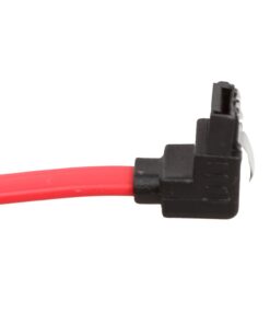 Relper-Lineso 6 Pack 90 Degree Right-Angle SATA III Cable 6.0 Gbps with Locking Latch 18Inch (6X Sata Cable Red) 17 51o4X40GuhL