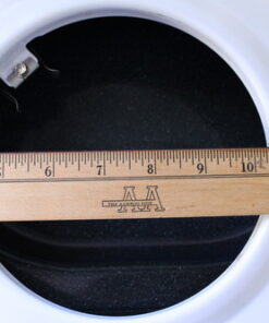 Range Kleen P119204XN 4 Pack Style B Black Porcelain Drip Bowls 2 Small 6 Inch and 2 Large 8 Inch 32 51o4bMaw86L