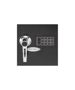 Barska AX11930 Large 1.10 Cubic Ft Digital Multi-User Keypad Security Business Depository Drop Safe with Front Load Drop Box for Money, Cash, and Mail, 100 Count Large Drop Door 12 51o7PG0O9uL