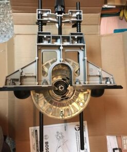 BOSCH RA1054 Deluxe Router Edge Guide with Dust Extraction Hood & Vacuum Hose Adapter 47 51o9eICF4QL 1