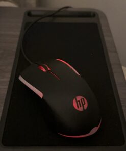 HP Wired RGB Gaming Mouse High Performance Mouse with Optical Sensor, 3 Buttons, 7 Color LED for Computer Notebook Laptop Office PC Home 100 33 51oE34yusL