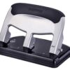Bostitch Office EZ Squeeze Heavy Duty 3 Hole Punch, 40-Sheet Capacity, Use Less Force, Perfect for Home Office School Supplies, Sleek Design, Silver 1 35 51oGr4WGokL