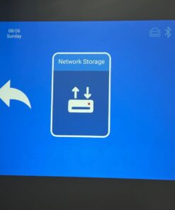 NexiGo PJ40 Projector with WiFi and Bluetooth, Native 1080P, 4K Supported, Projector for Outdoor Movies, 300 Inch, Zoomable, 20W Speakers, Home Theater, Compatible w/TV Stick, iOS, Android (Black) Regular OS 70 51oHWxXH3kL 1